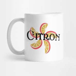 Madewell Multicolor Citron Lemon Fan Art Mug